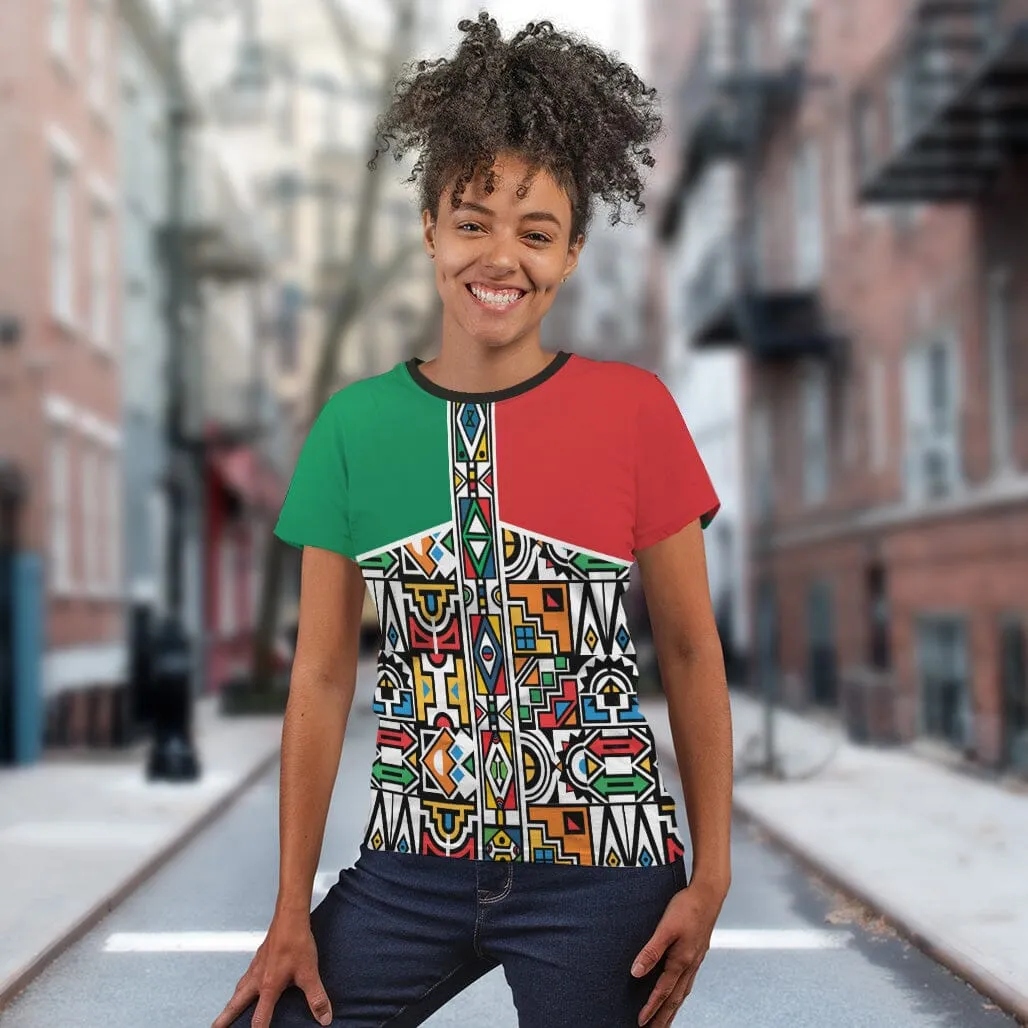 African Ndebele Pattern T-shirt