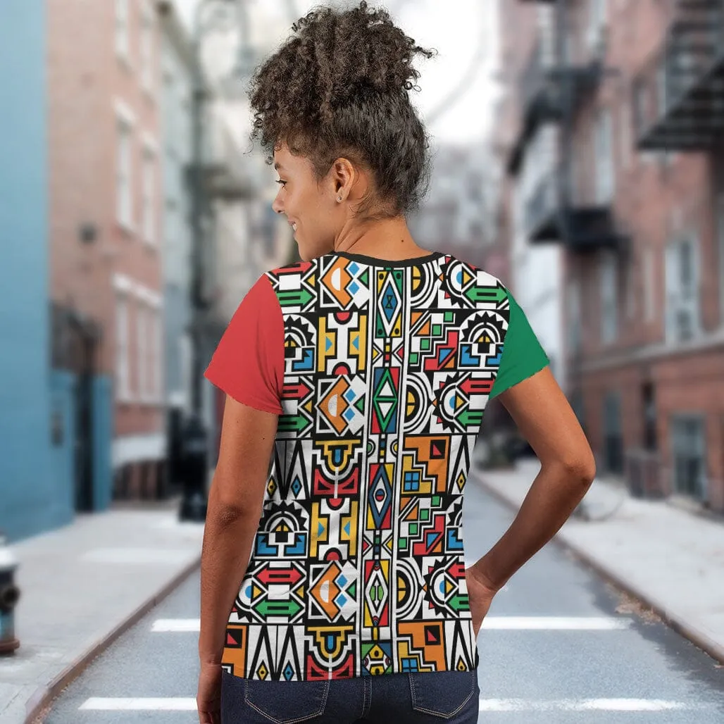 African Ndebele Pattern T-shirt