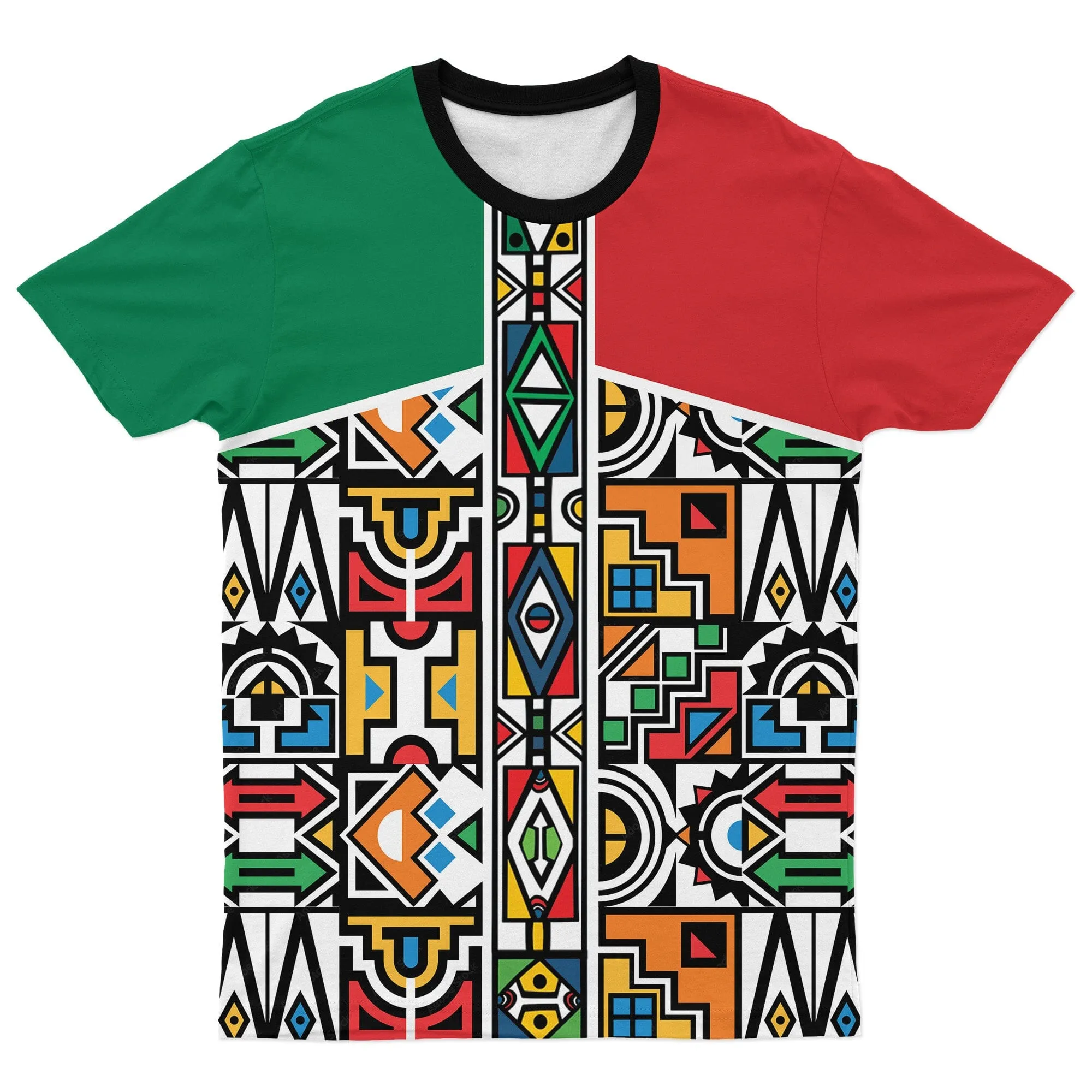 African Ndebele Pattern T-shirt