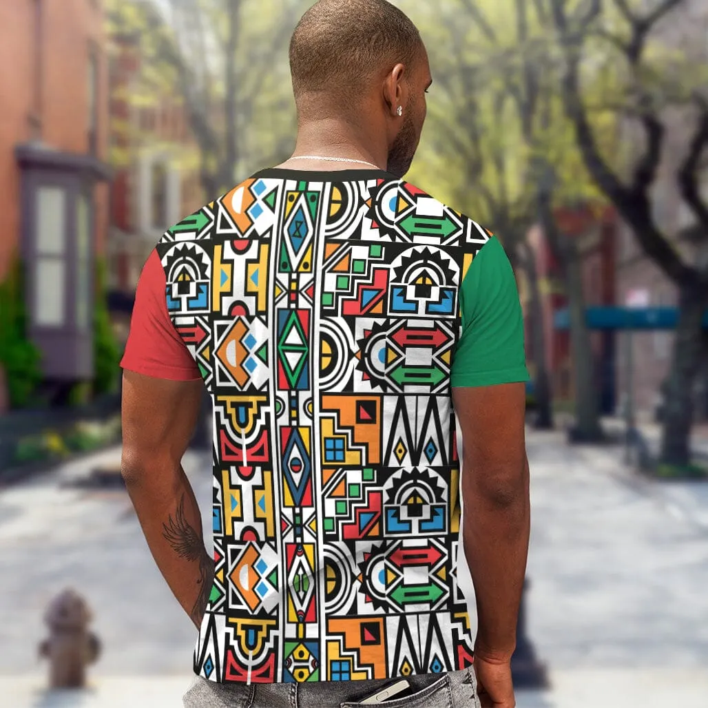 African Ndebele Pattern T-shirt