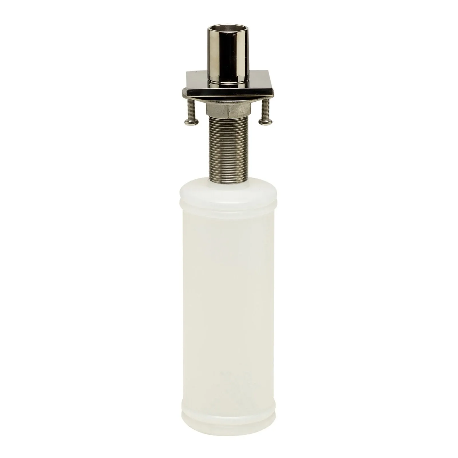 ALFI Brand AB5007-PSS Modern Square Polished Stainless Steel Soap Dispenser