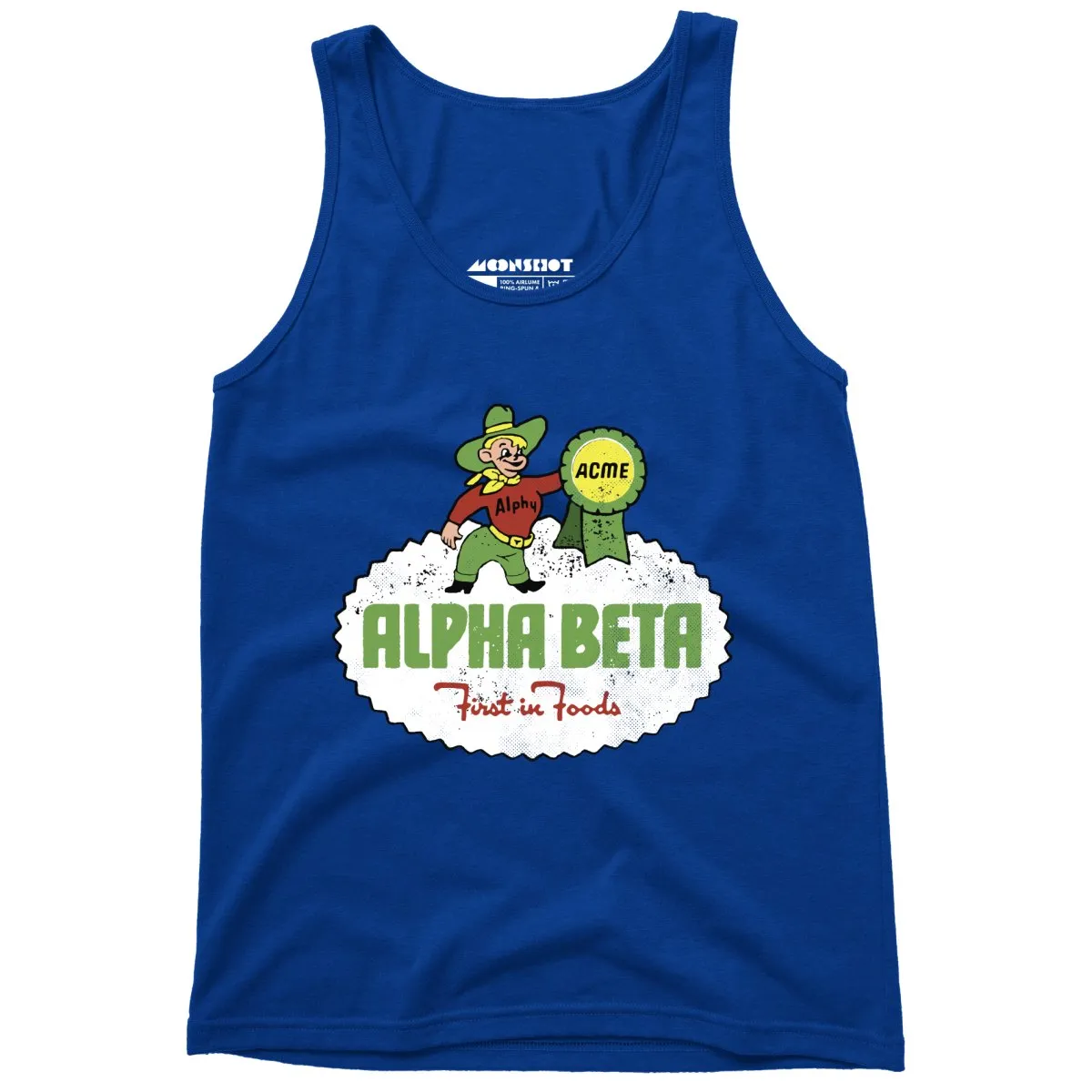 Alpha Beta Retro - Unisex Tank Top