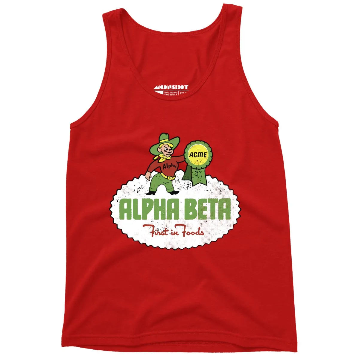 Alpha Beta Retro - Unisex Tank Top