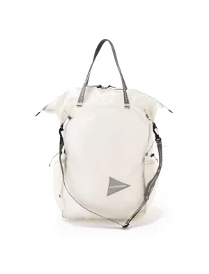 And Wander Sil Tote Bag Off White