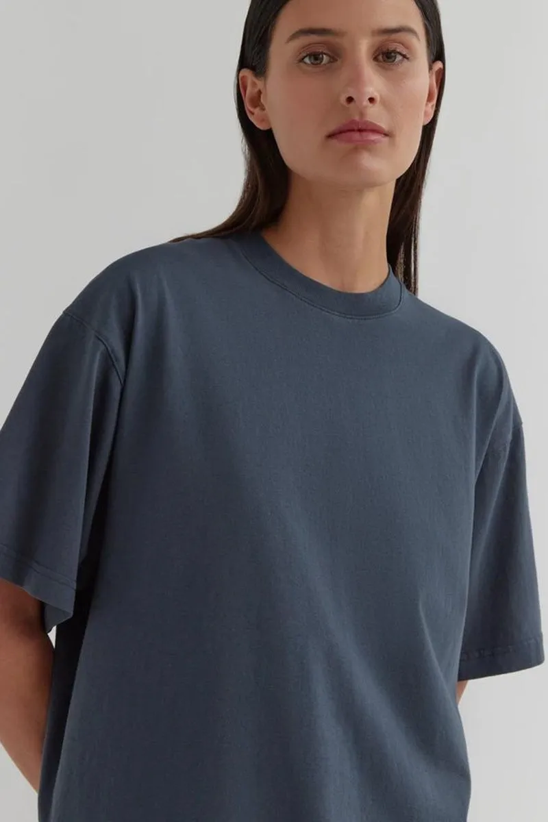 Assembly Label - Oversized Tee - Slate