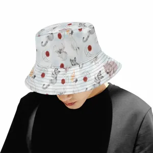 Australian Animals Koala, Sugar Glider, Wombat  Unisex Summer Single-Layer Bucket Hat