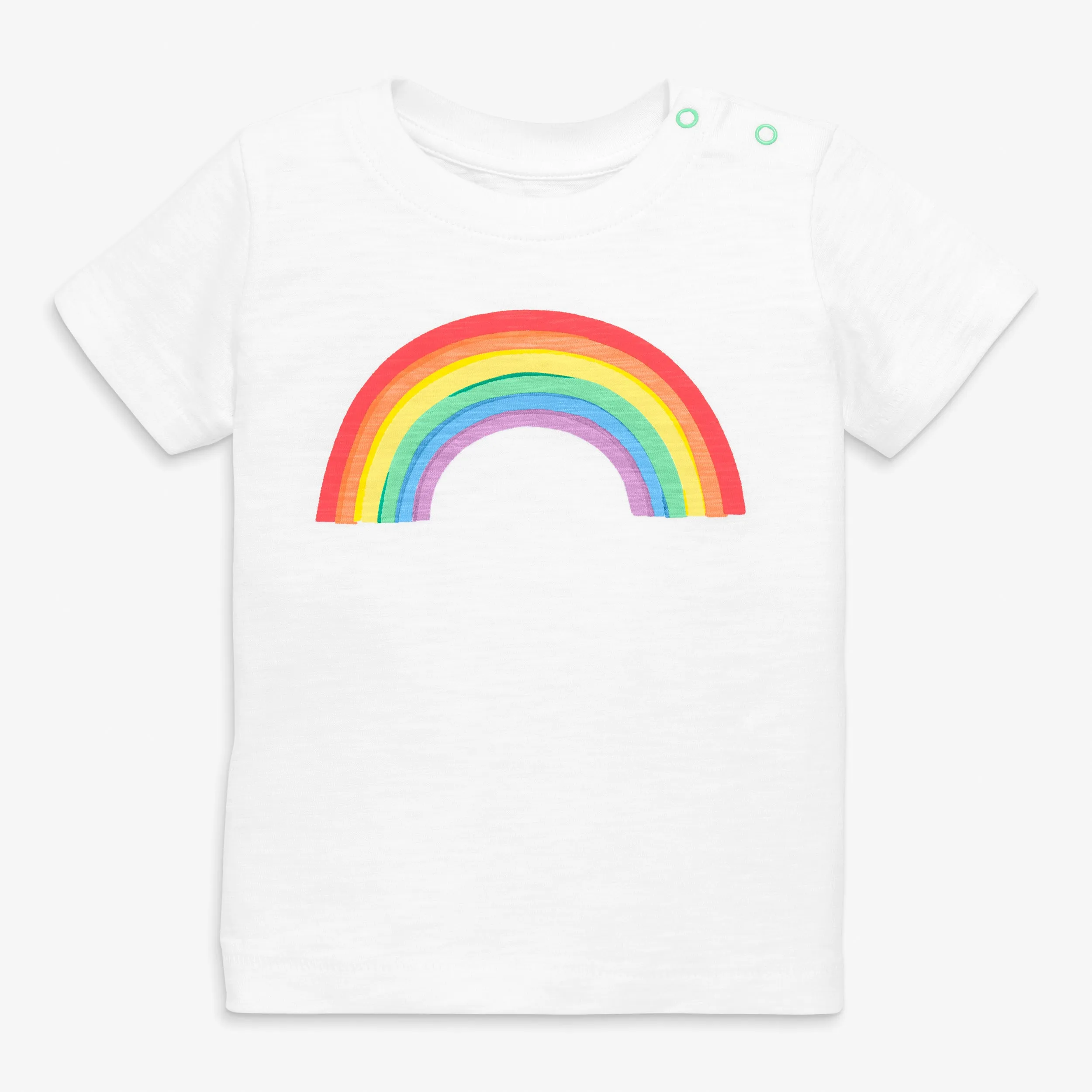 Clearance baby painted rainbow tee