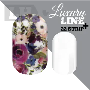 Deep Floral Charm Nail Wraps