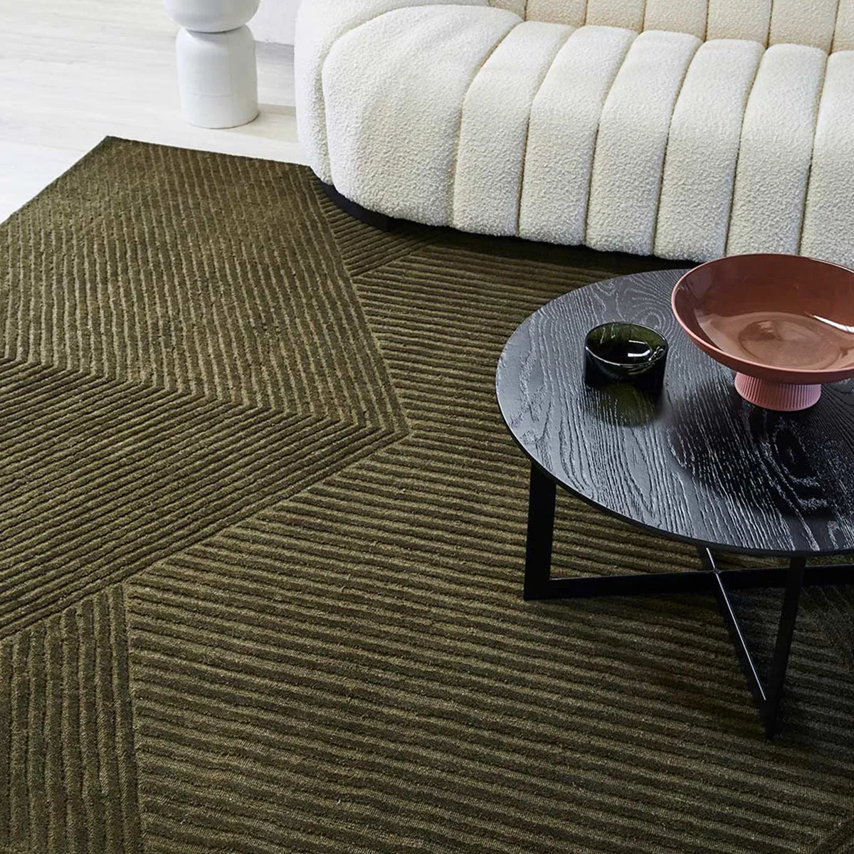 Elm Rug - Olive 200cm x 290cm