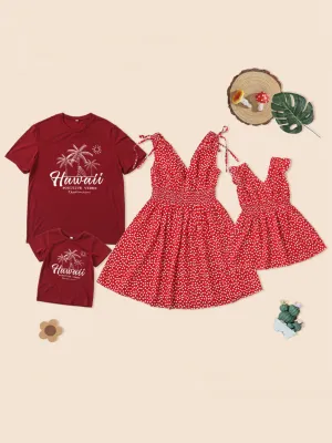 Family Style Tropical Paradise Vacation Outfit