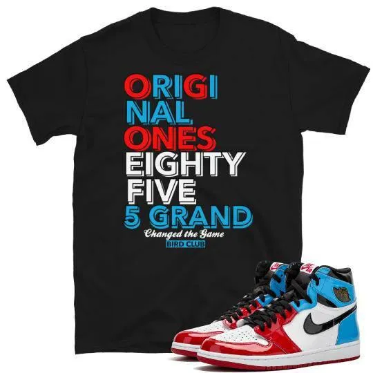 Fearless Retro 1 UNC to Chi sneaker shirt