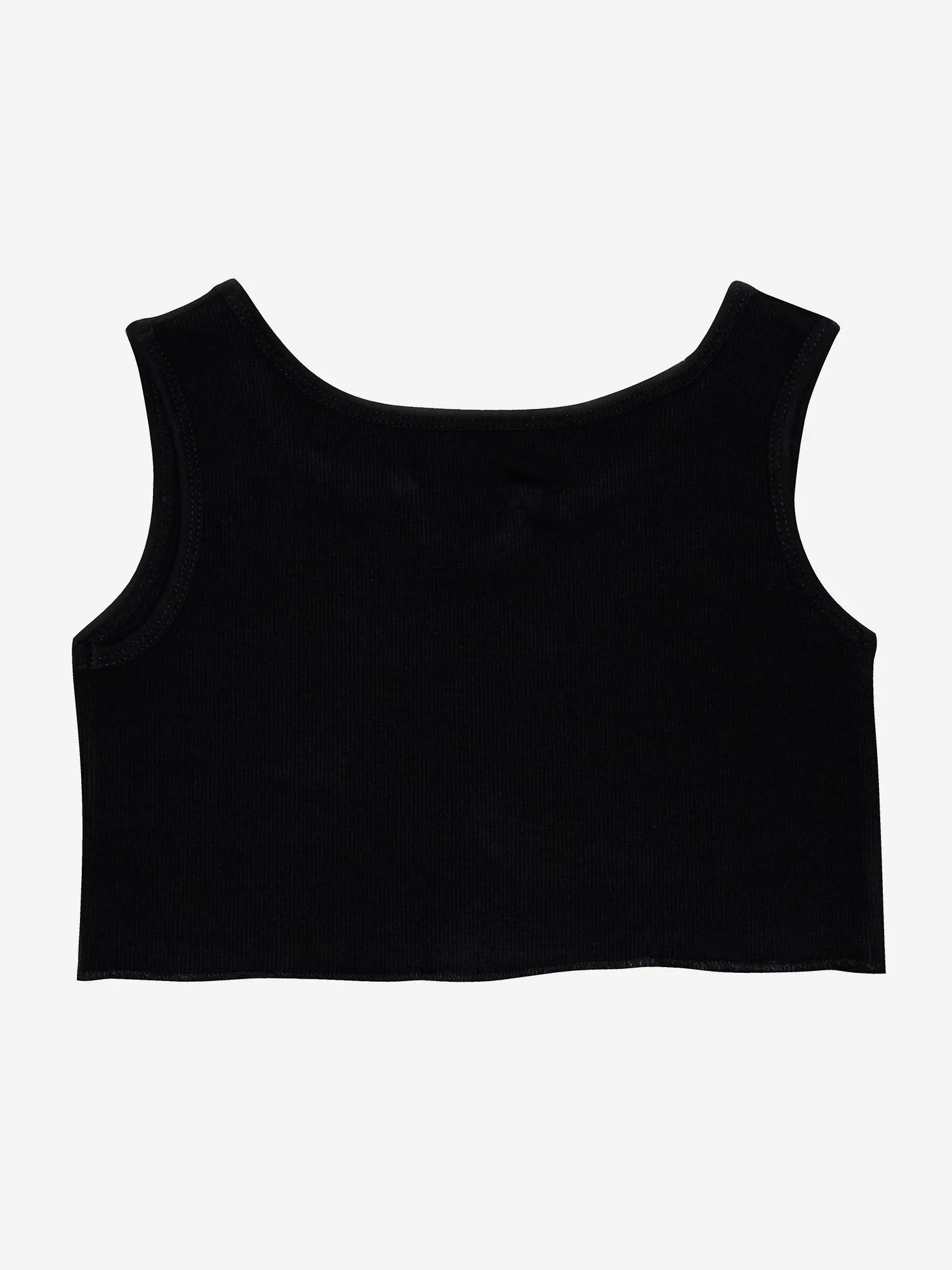 Girls Rib Crop Tank Top