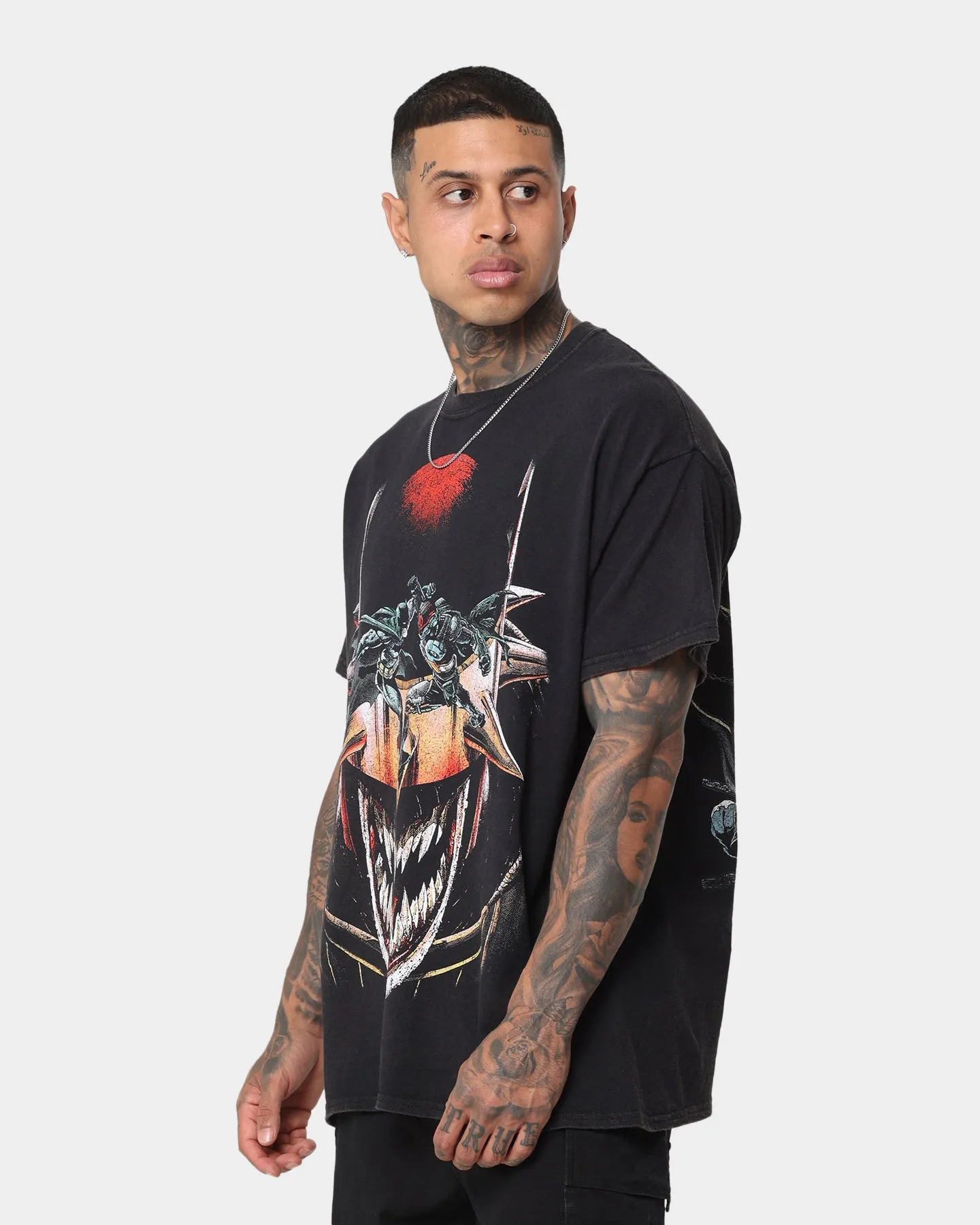 Goat Crew X DC Batman Who Laughs Vintage T-Shirt Black Wash