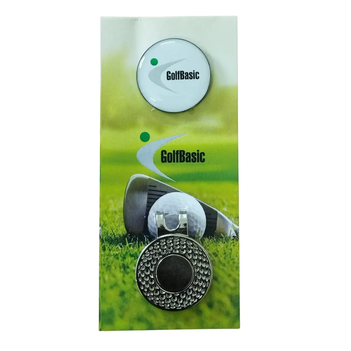 GolfBasic Magnetic Cap Clip & Ball Marker