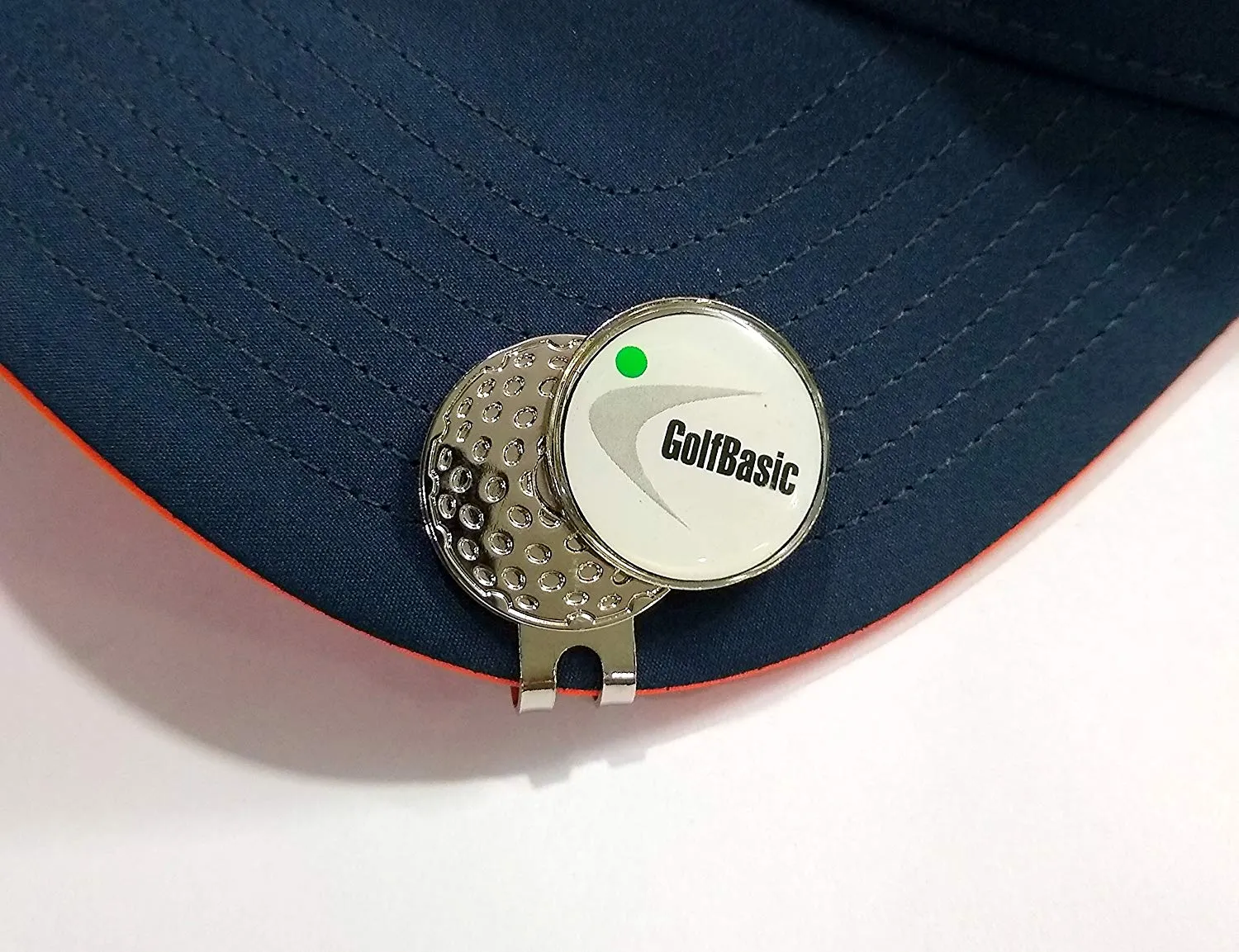 GolfBasic Magnetic Cap Clip & Ball Marker