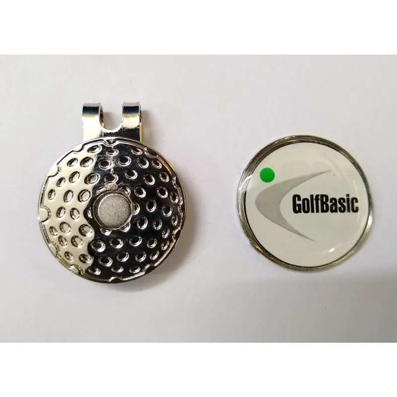 GolfBasic Magnetic Cap Clip & Ball Marker