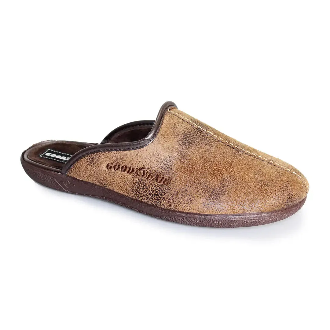 Goodyear Tees Mule Slippers