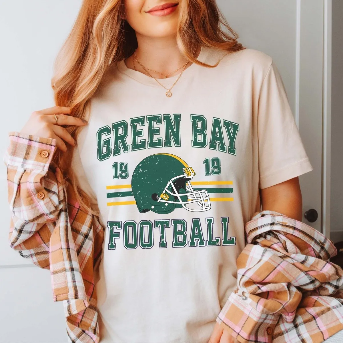 Green Bay Football Bella Graphic Tee