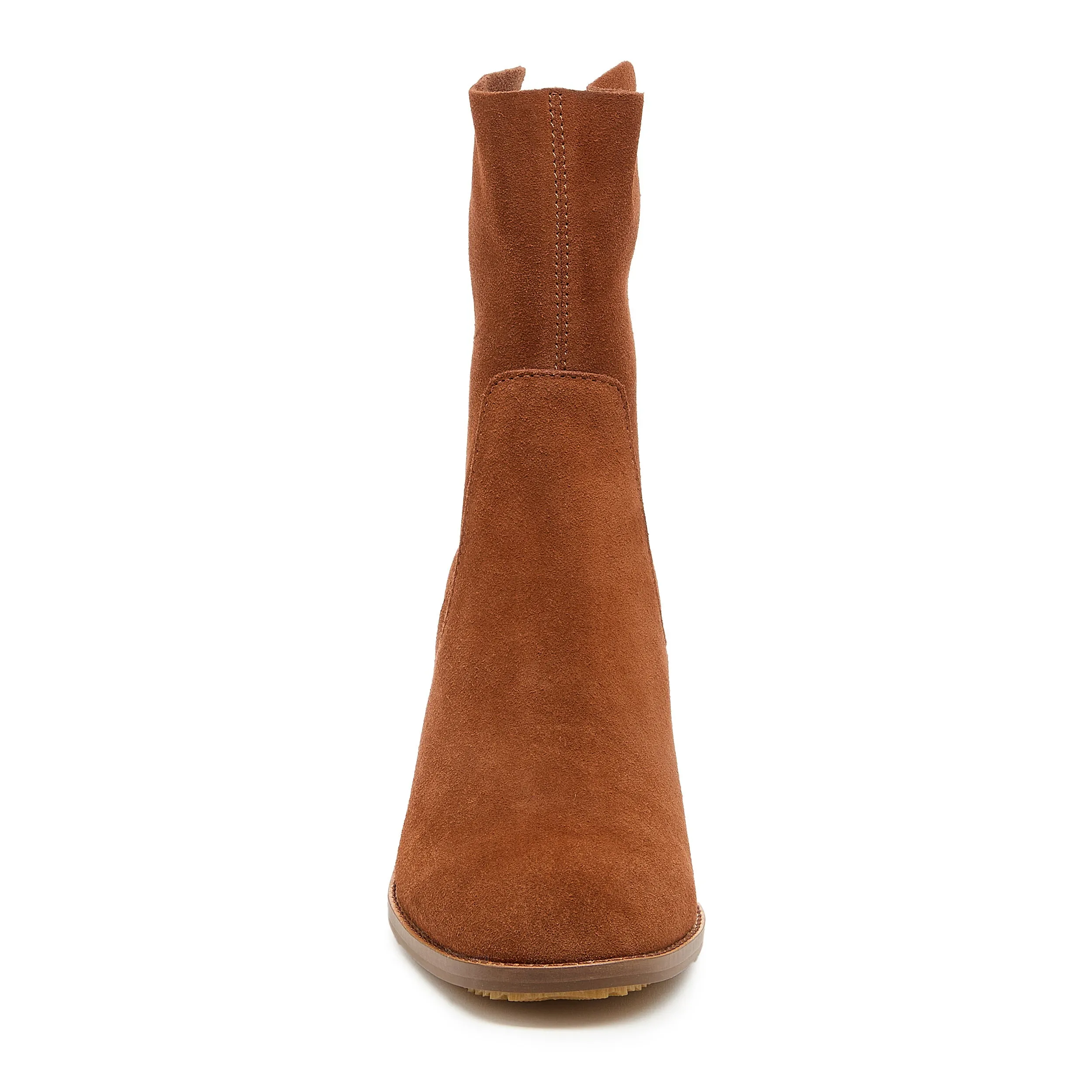 Island Hickory Suede Wide Width Booties