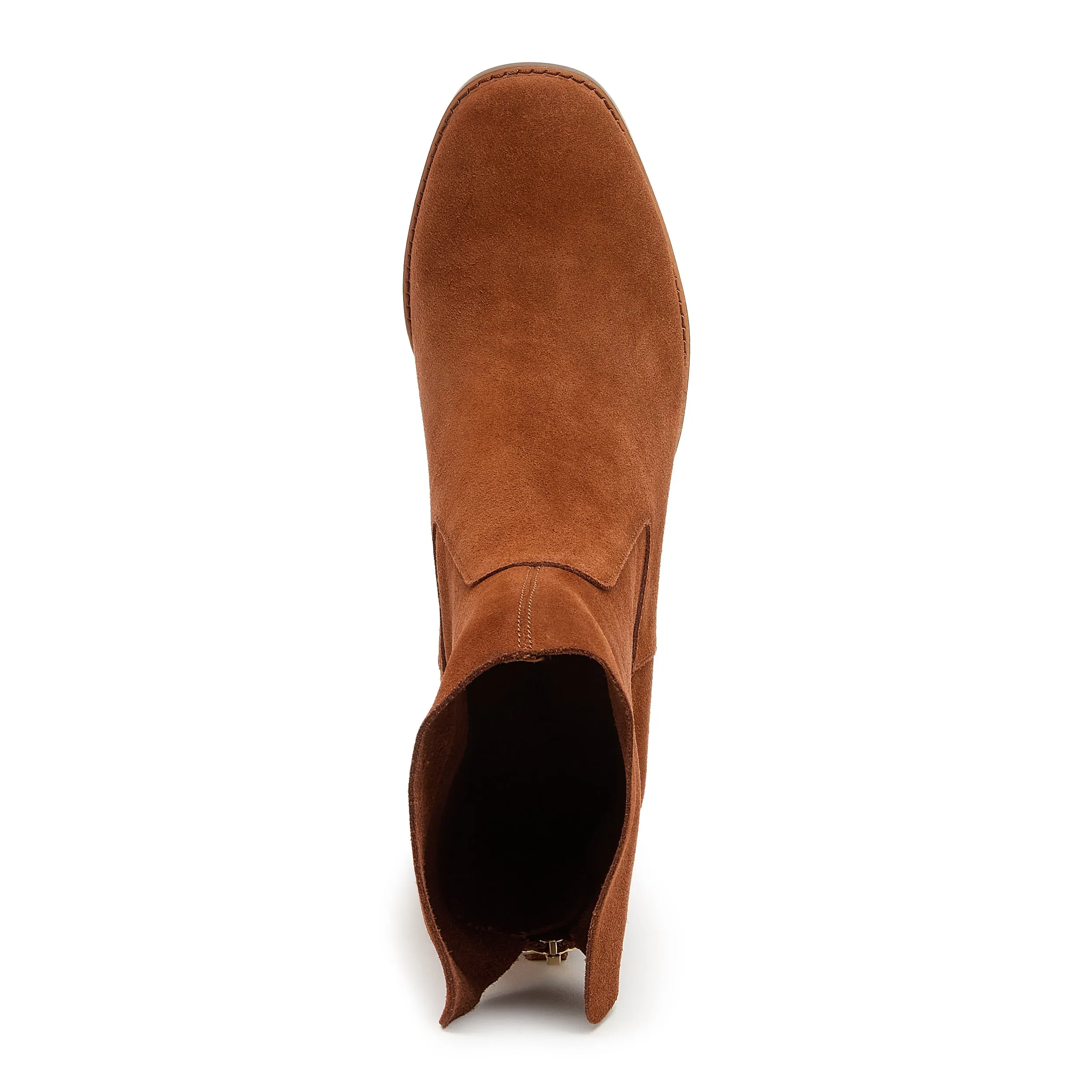 Island Hickory Suede Wide Width Booties