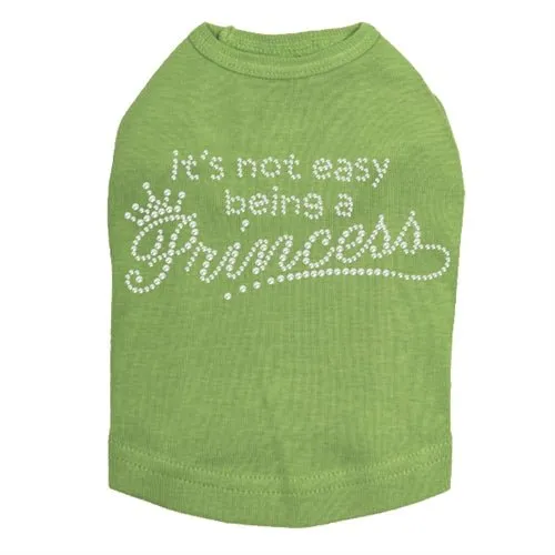 It's Not Easy Being A Princess Rhinestone Tank- Many Colors