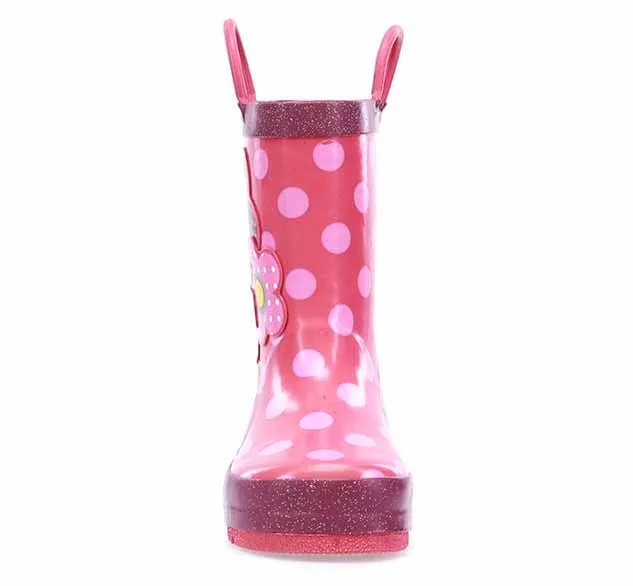 Kids Flower Cutie Rain Boot - Pink