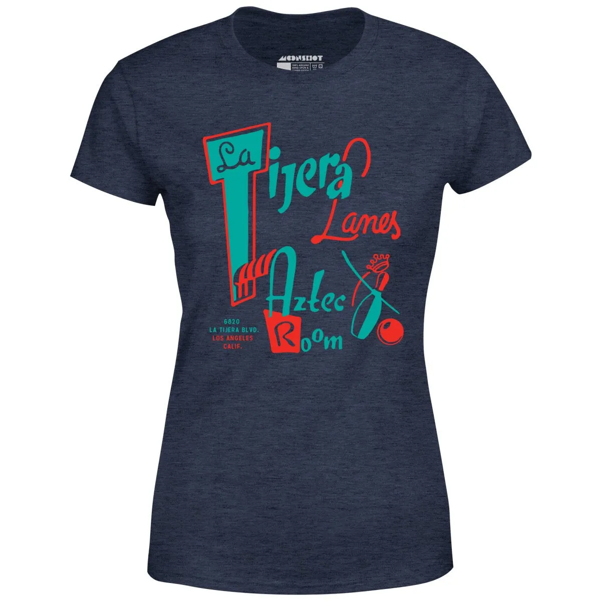 La Tijera Lanes - Los Angeles, CA - Vintage Bowling Alley - Women's T-Shirt