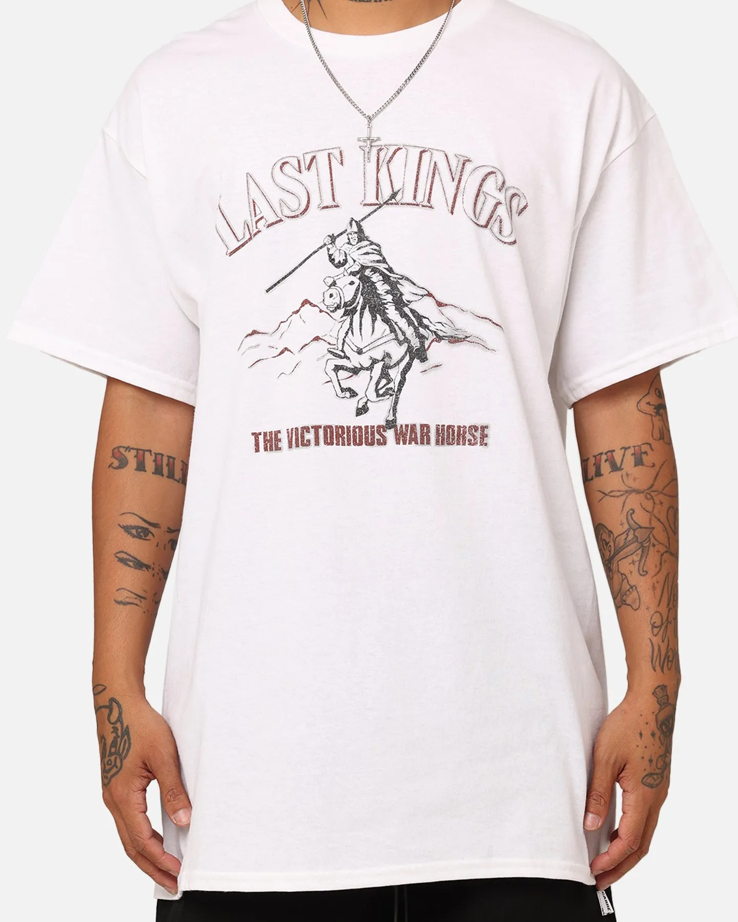 Last Kings War Horse T-Shirt White