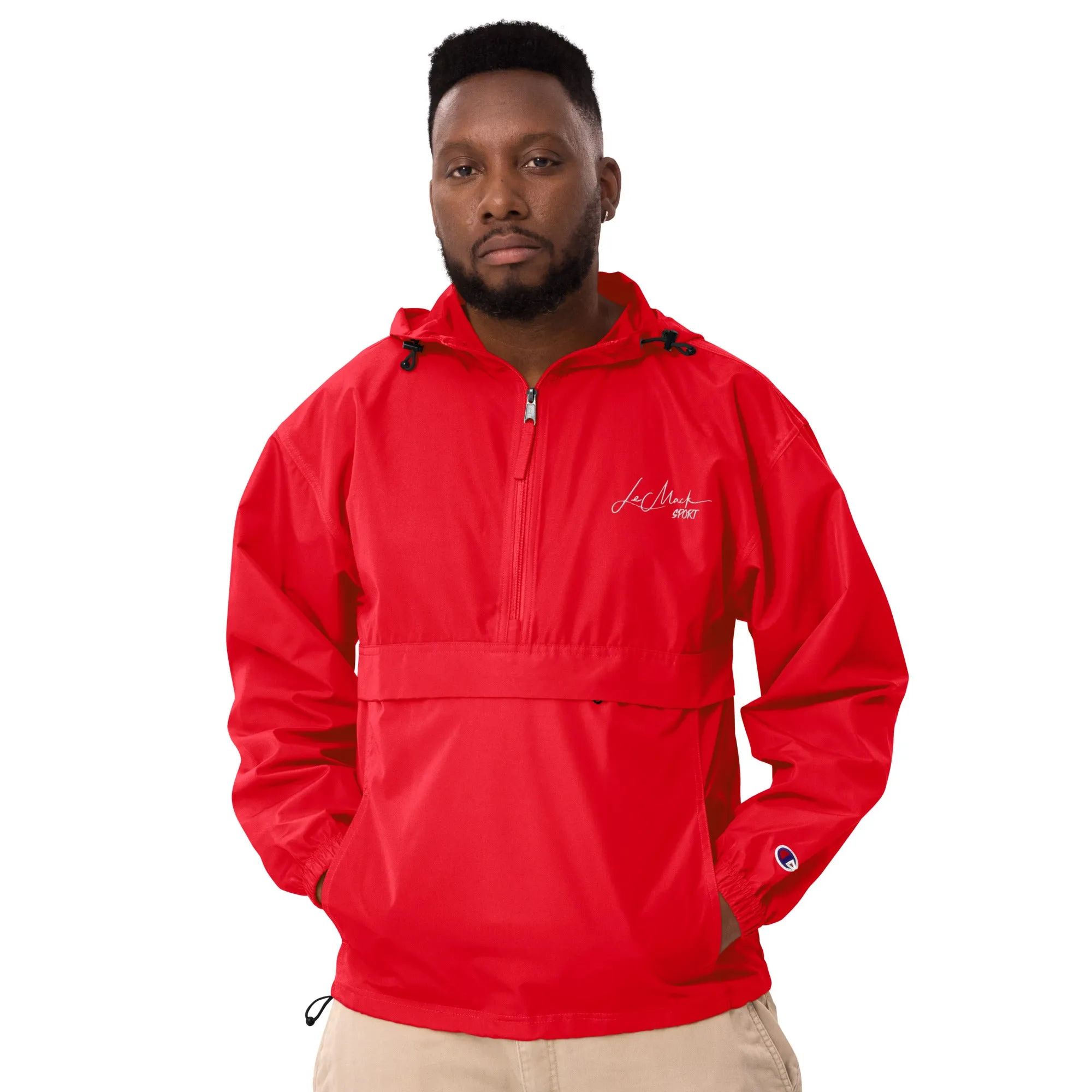 LeMack Sport Embroidered Champion Packable Jacket