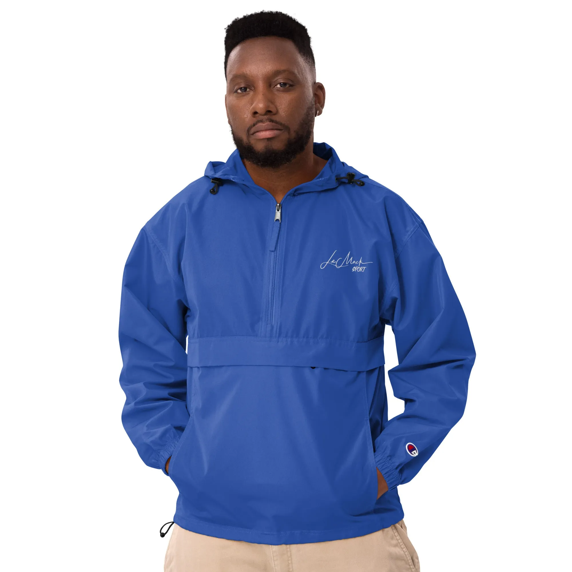 LeMack Sport Embroidered Champion Packable Jacket