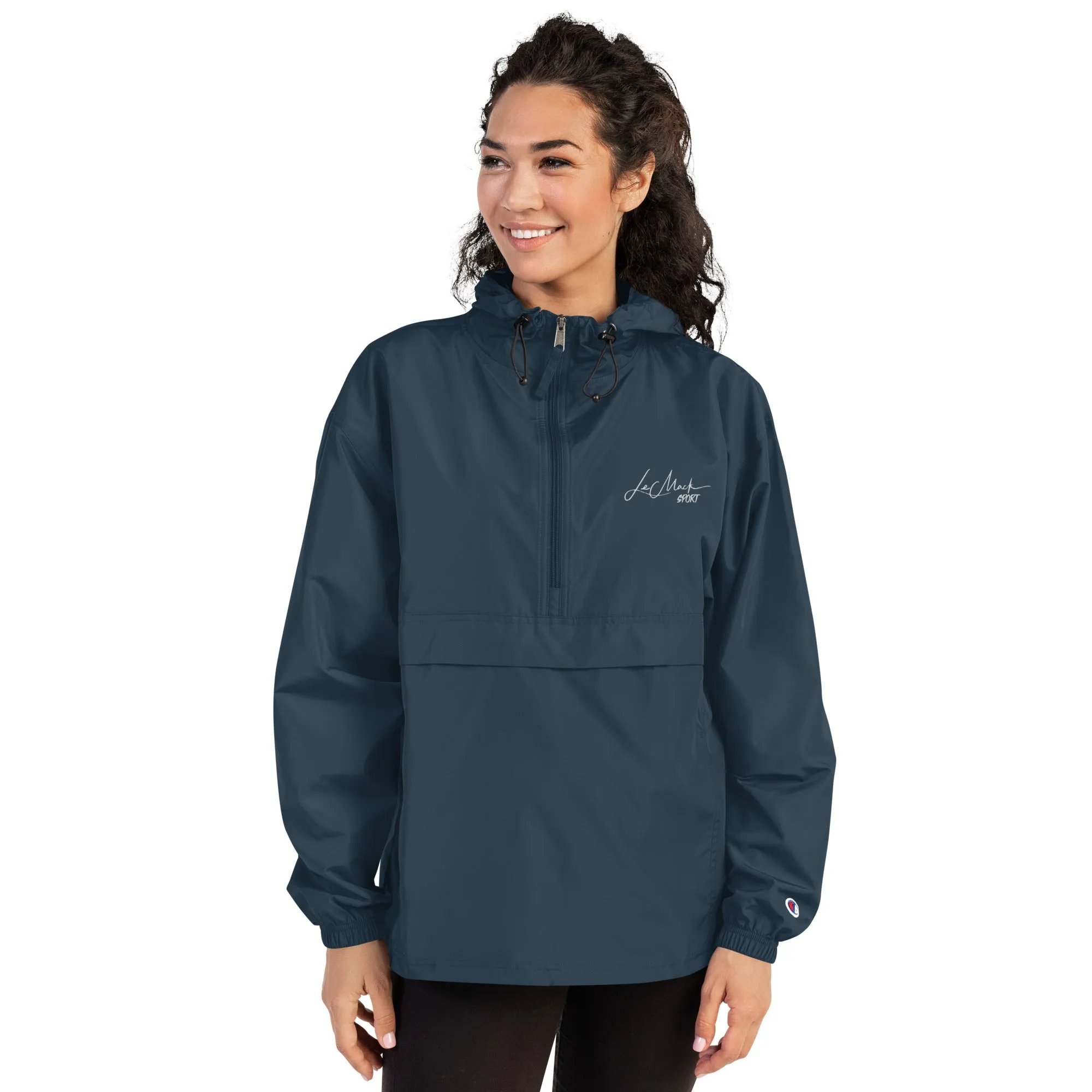 LeMack Sport Embroidered Champion Packable Jacket