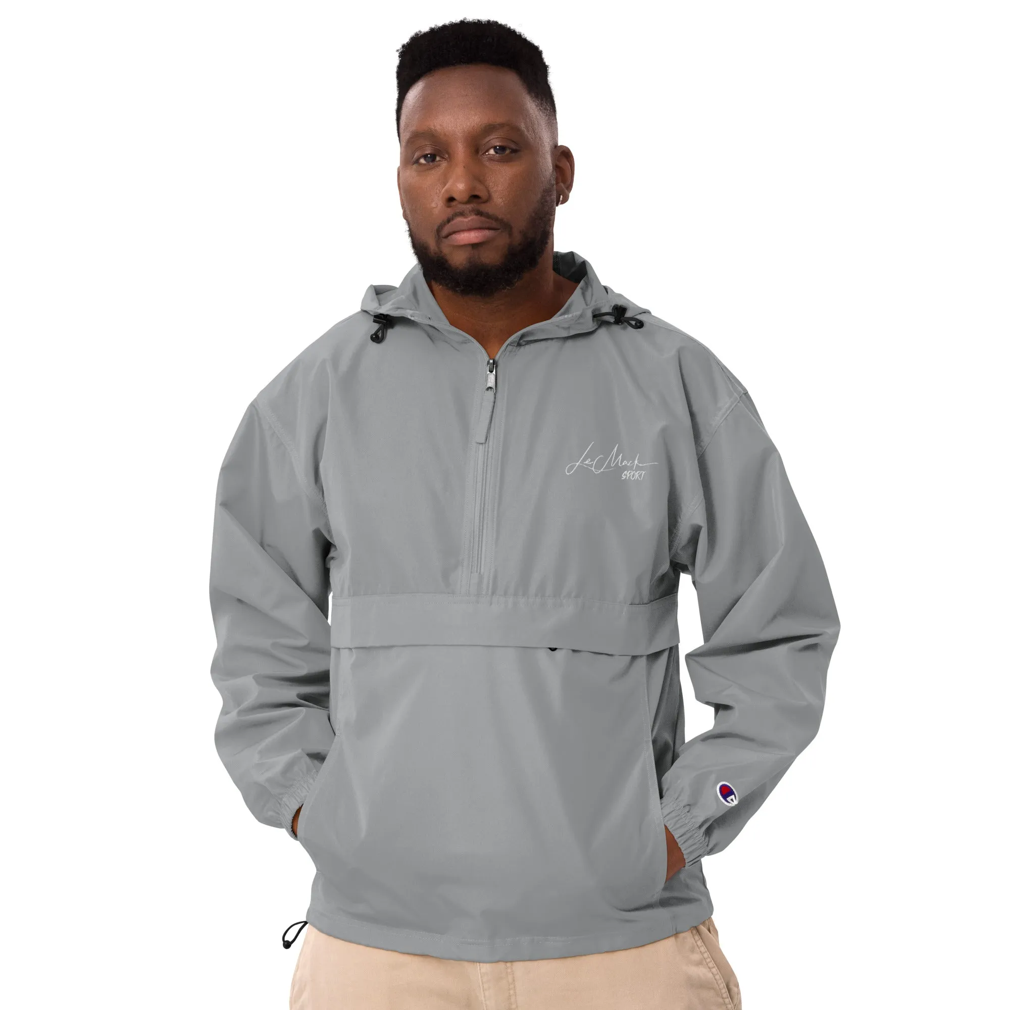 LeMack Sport Embroidered Champion Packable Jacket