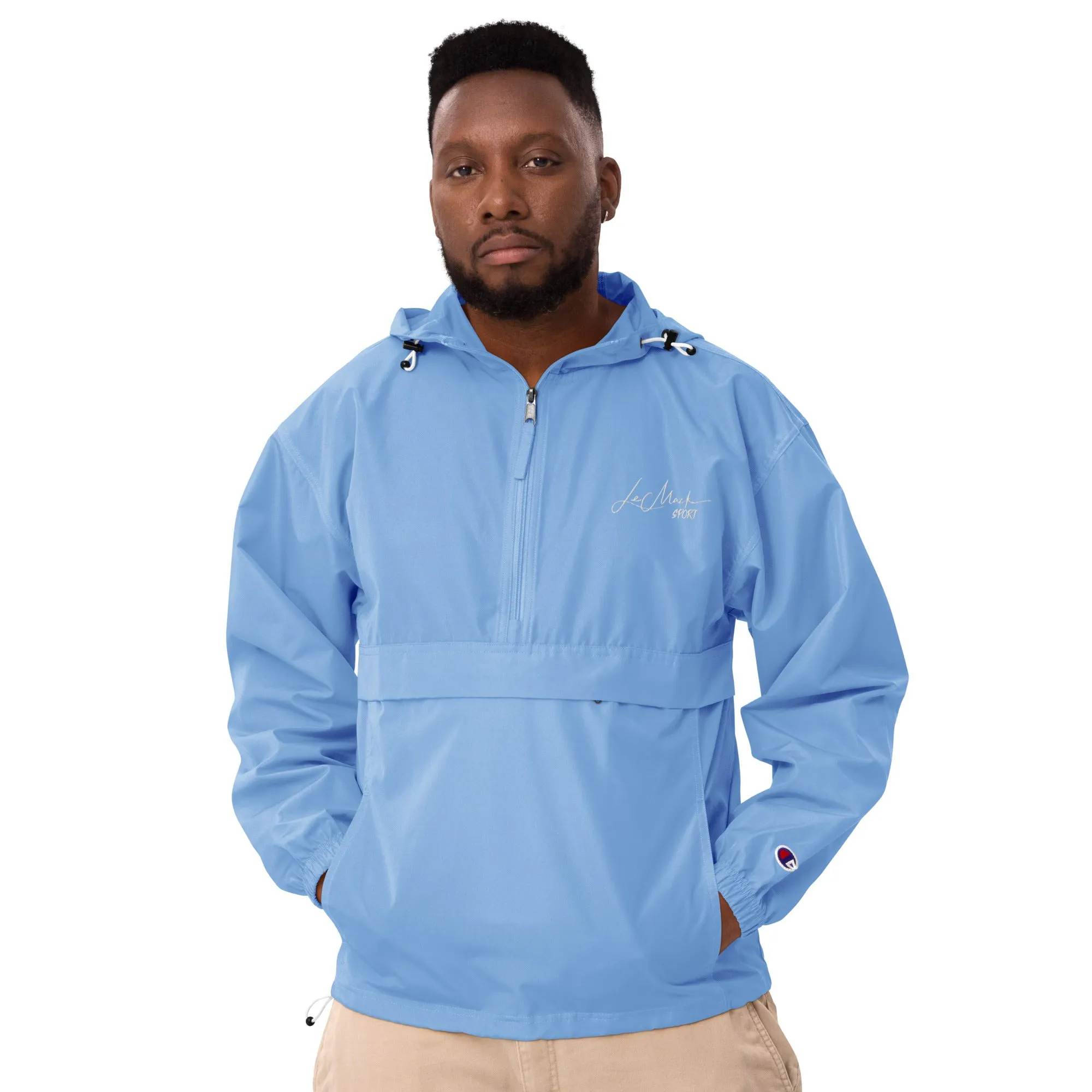 LeMack Sport Embroidered Champion Packable Jacket