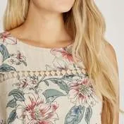 Lily Floral Print Shift Dress