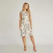 Lily Floral Print Shift Dress