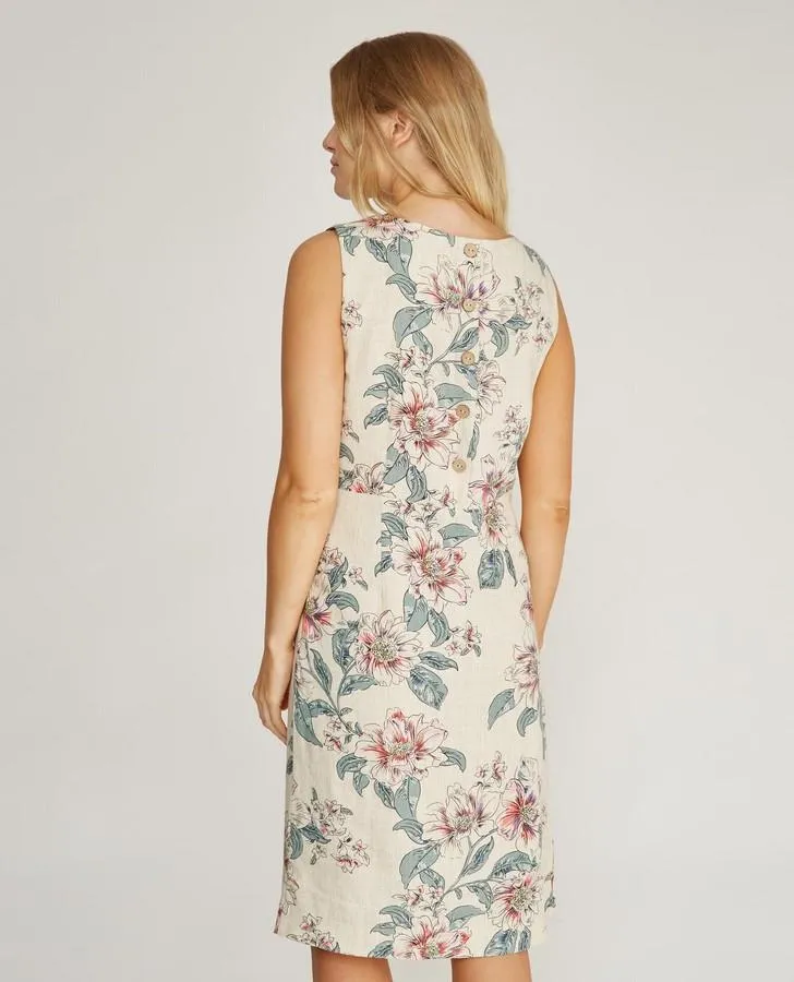 Lily Floral Print Shift Dress