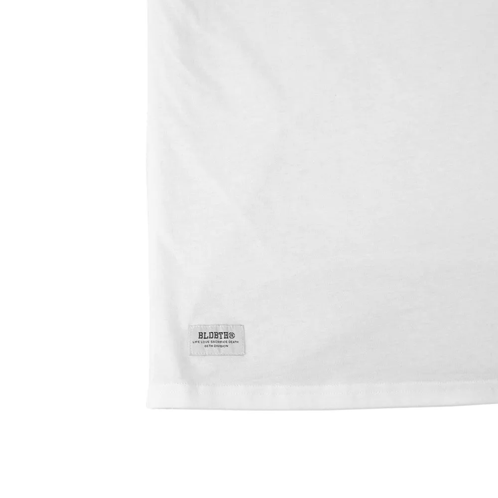 Madison Extended Tee - White