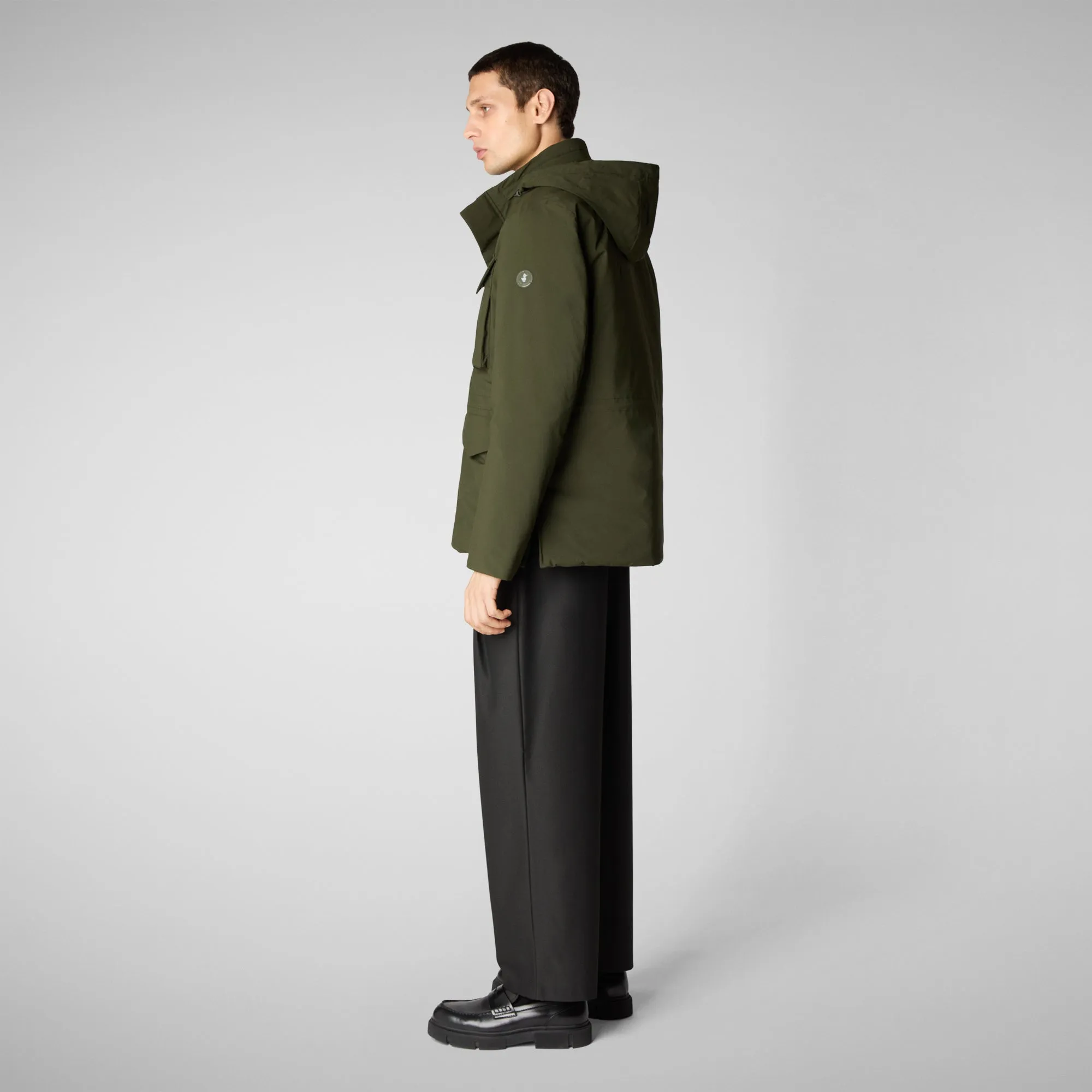 Men's jacket trenton in land green