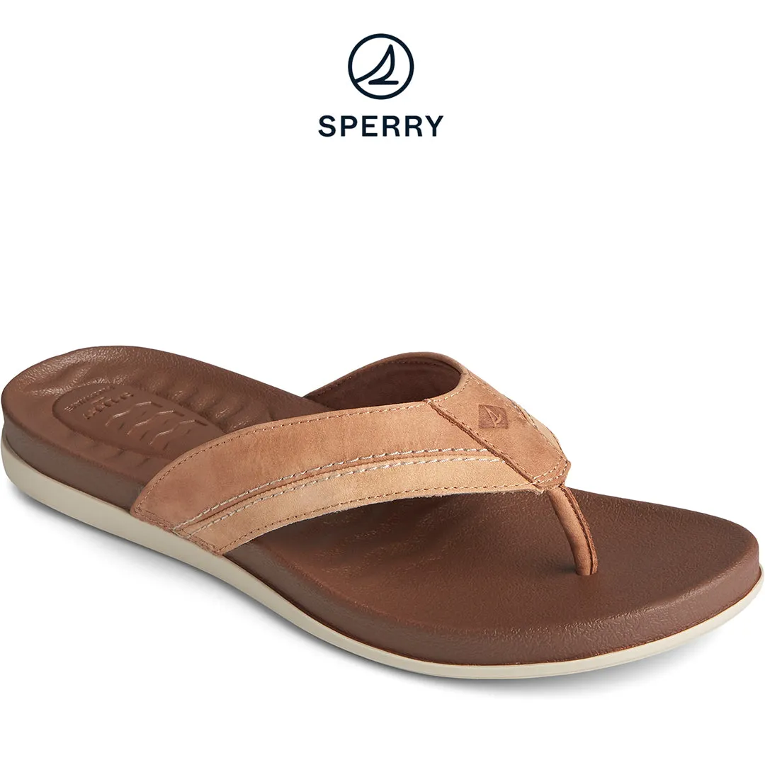 Men's PLUSHWAVE Thong Sandal Tan (STS23332)