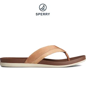 Men's PLUSHWAVE Thong Sandal Tan (STS23332)