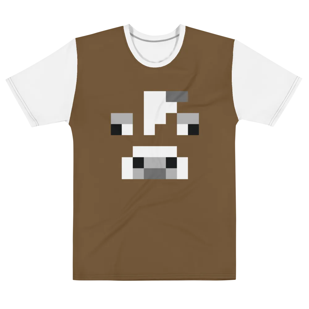 Minecraft Cow Unisex Short Sleeve T-Shirt