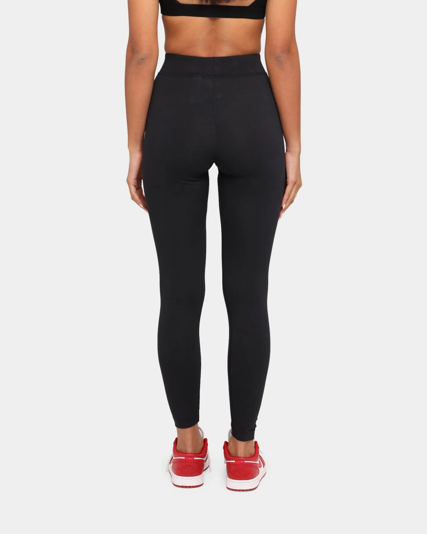 Nike Nike Sportswear Swoosh High-Rise Leggings Black/White