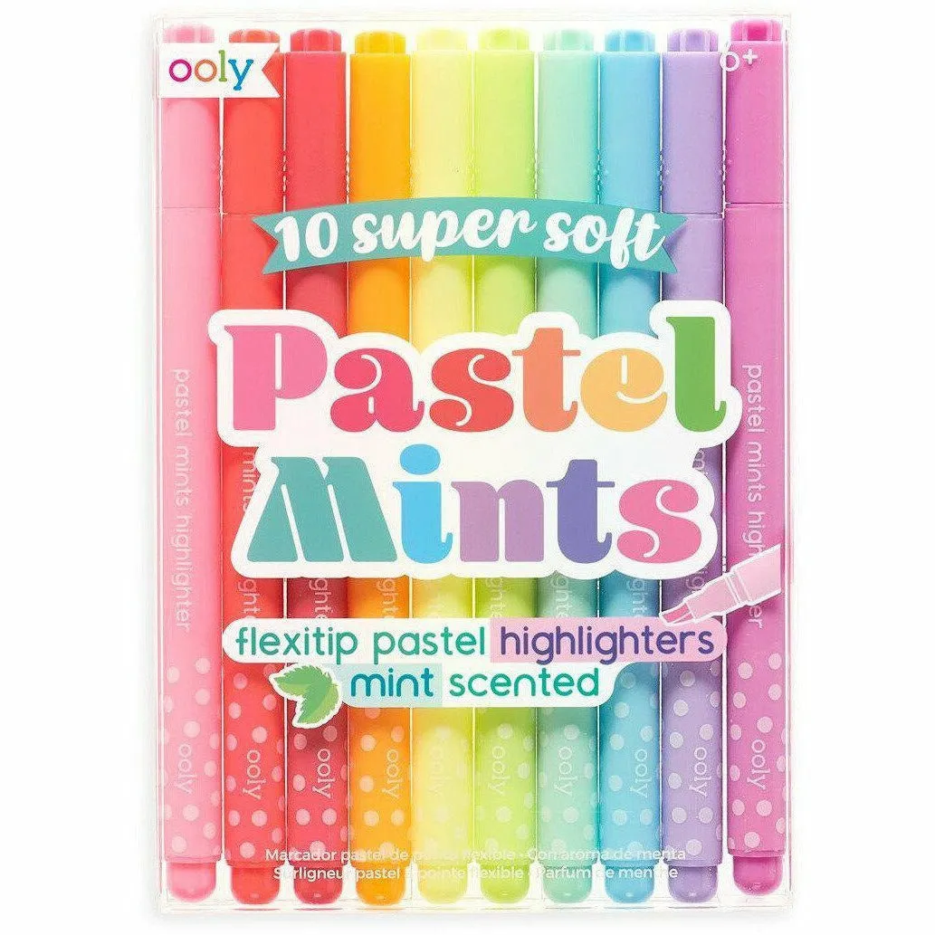 Ooly Pastel Mints Scented Flexitip Highlighters