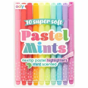 Ooly Pastel Mints Scented Flexitip Highlighters