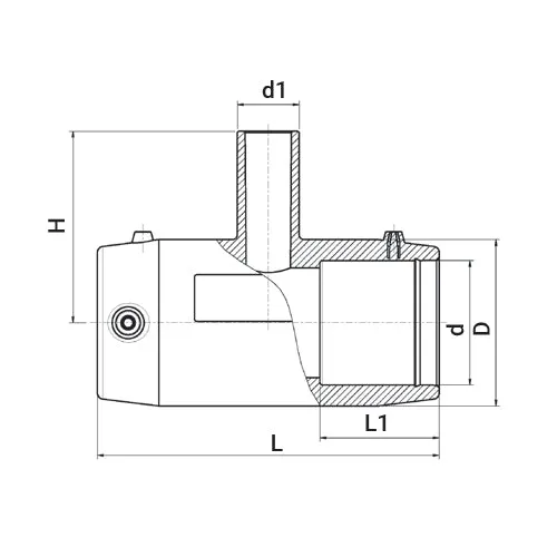 Plasson Electrofusion Reducing Tees PN16 (Sizes 20-250)