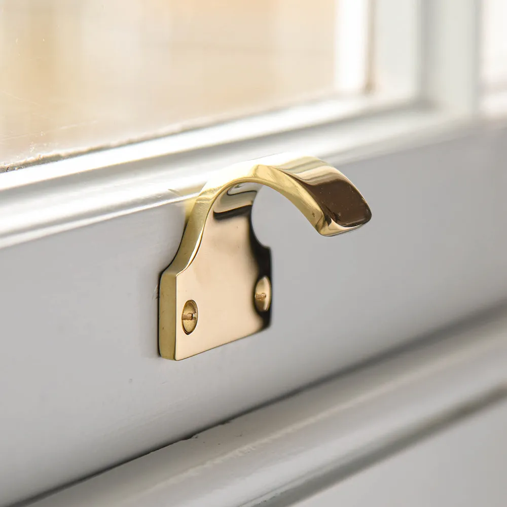 Polished Brass Sash Window Lift