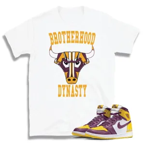 Retro 1 sneakers OG Brotherhood shirt