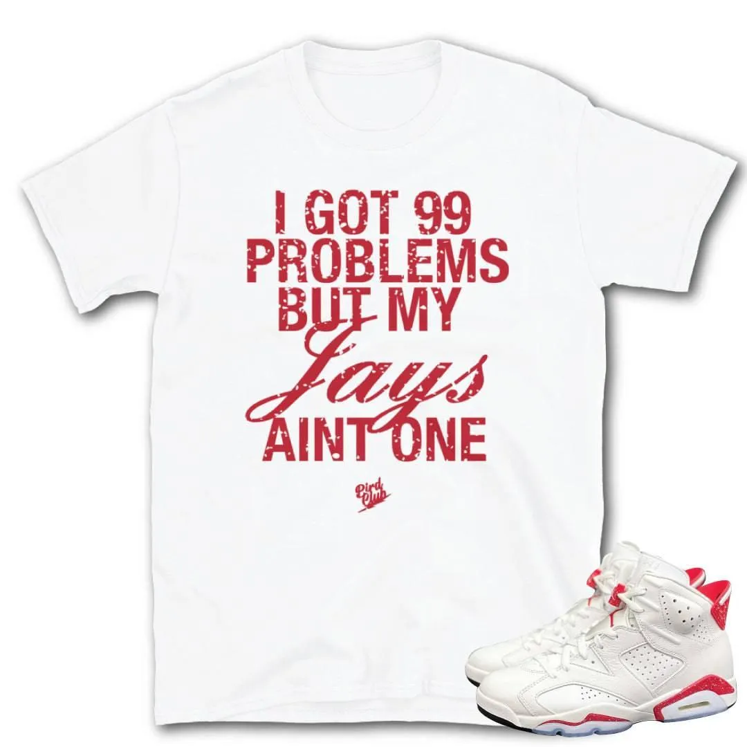 Retro 6 Red Oreo 99 Problems Shirt