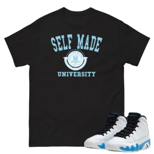 Retro 9 Powder Blue "Self Made" Shirt