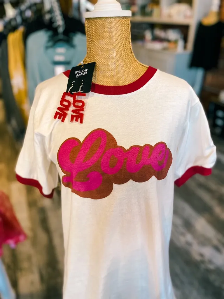 Retro Love Tee